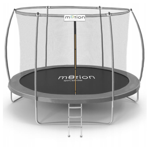 Купити Батут  Jumi Motion Sport Line Premium 10ft (305см) з внутрішньою сіткою сірий у Києві - фото №1